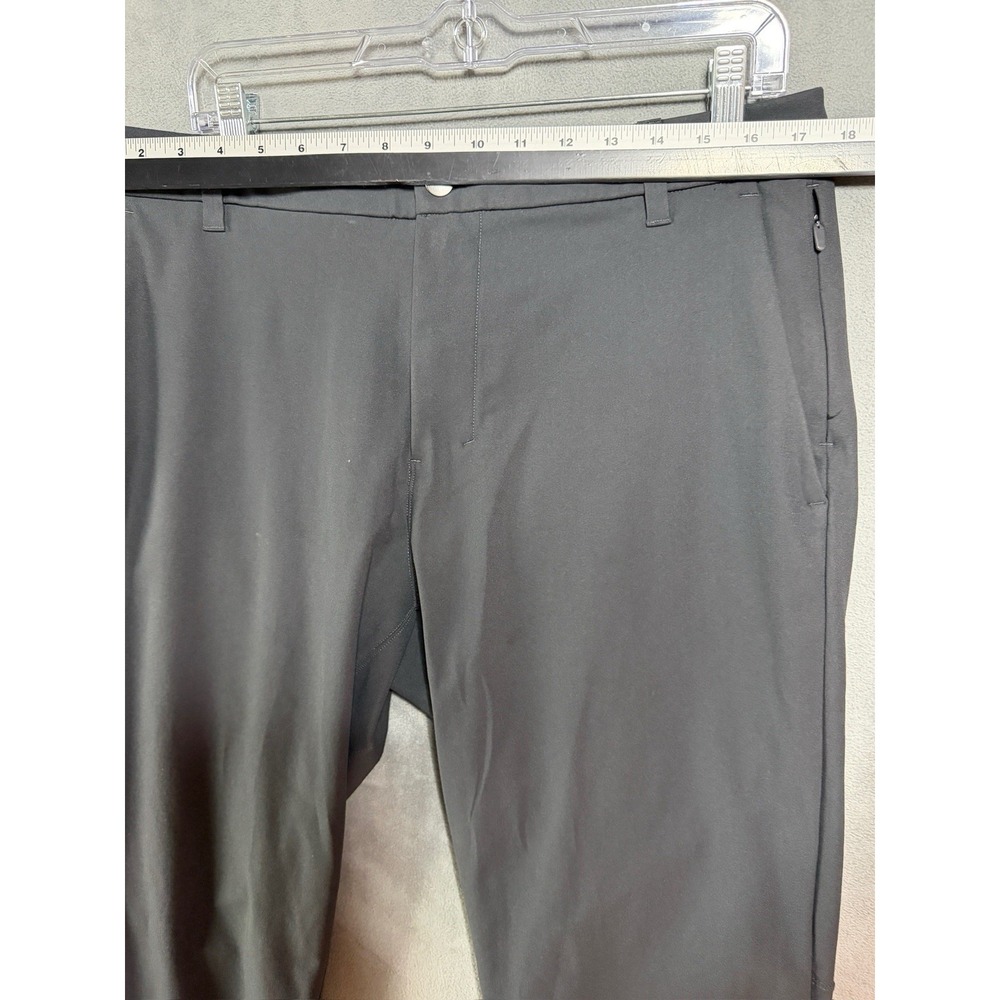 Lululemon Men's ABC Slim Fit Utilitech 5 Pocket Pants Black 34x31 Stretch Casual - Picture 3 of 9